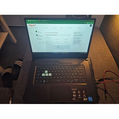 ASUS TUF DASH-TUF516PC-HN558W - 15.6" Intel Core i5 - Ram 16 Go - DD 512 Go