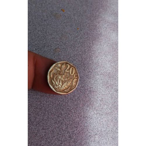 Piece 20 Cents Afrique Du Sud 1993