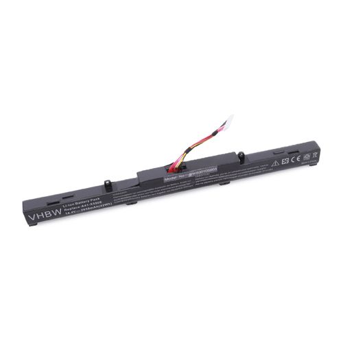 vhbw Batterie compatible avec Asus D451V, F550D, F751LX, K550DP, K751L, P750L, R751J, R752L, R752LB laptop (2950mAh, 14,8V, Li-Ion)