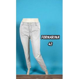 Fornarina W 33 Taille 42 Pantalon Femme Jeans Jean Gris Femme