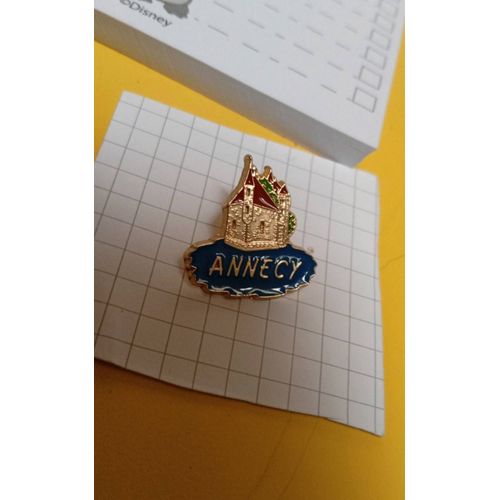 Pin'S Annecy Ville Zamac Martineau Saumur Réf 1850