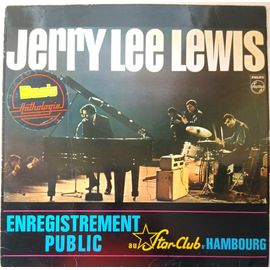 Disque Vinyle 33 Tours : Jerry Lewis "Enregistrement En Public Au Star Club De Hambourg".6305 311
