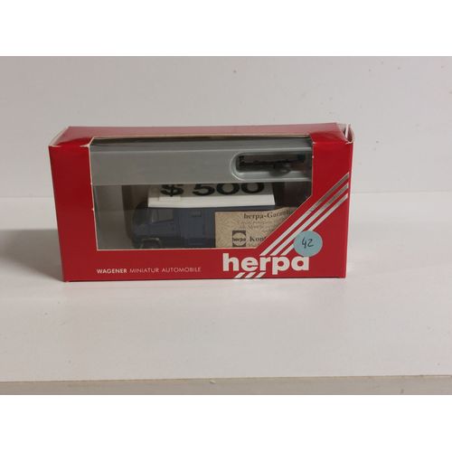 Camion Mercedes Fourgon Herpa 4085 - 1/87 - Ho-Herpa