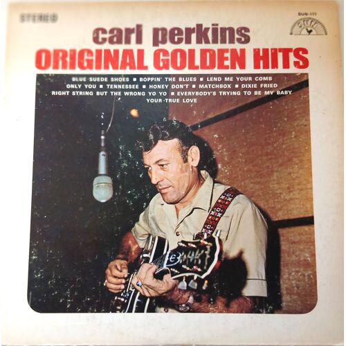 Disque Vinyle 33 Tours Carl Perkins Sun 111