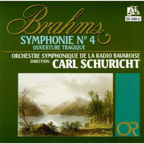 Brahms: Symphonie N°4 & Ouverture Tragique Par L'Orchestre Symphonique De La Radio Bavaroise, Carl Schuricht.