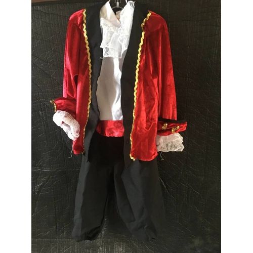 Déguisement Capitaine Crochet Disney + Accessoire - 6 Ans - Disneyland Paris