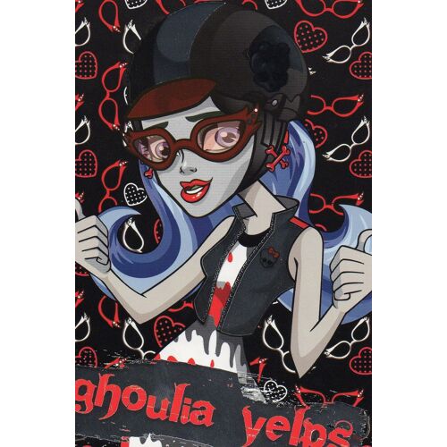 Carte Panini Photocards Monster High N° 15  Ghoulia Yelps