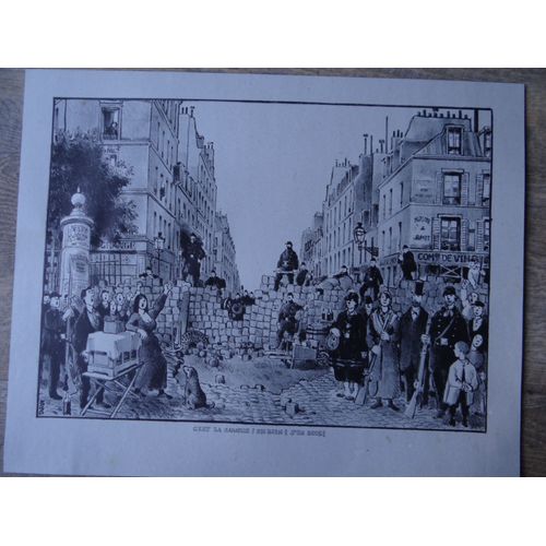 Tardi Lithographie La Racaille