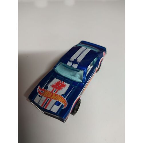 Hot wheels US car bleu