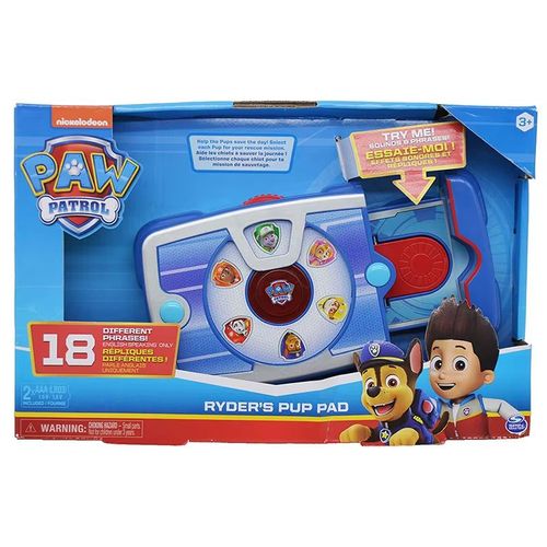 Tablette Interactive Pat¿ Patrouille Pup Pad Ryder avec Sons et Missions Cosplay