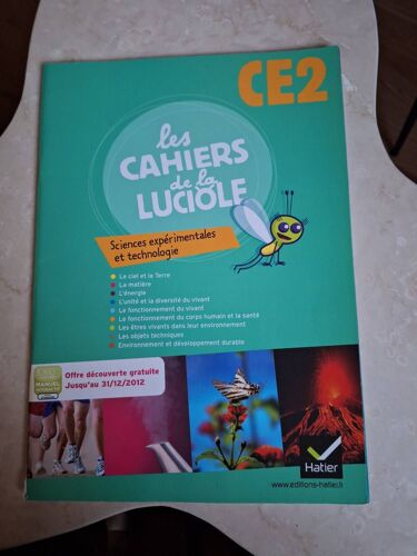 Les Cahiers De La Luciole Ce2 Sciences Et Technologie