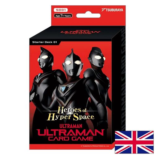 Ultraman Card Game Starter Deck Heroes Of Hyper Space Sd01 (Anglais)