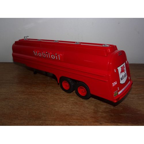 1/43 Camion Semi Remorque Truck Trailer Citerne Tanker Tank Mobiloil Altaya Ixo-Altaya