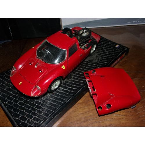 Épave 1:18 1:18eme Hotwheels Hot Wheels Ferrari 250 Lm Voiture Auto Model-Hot Wheels