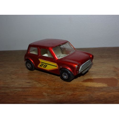 Racing Mini Cooper BMC Superfast Matchbox Lesney style Majorette Hotwheels Corgi