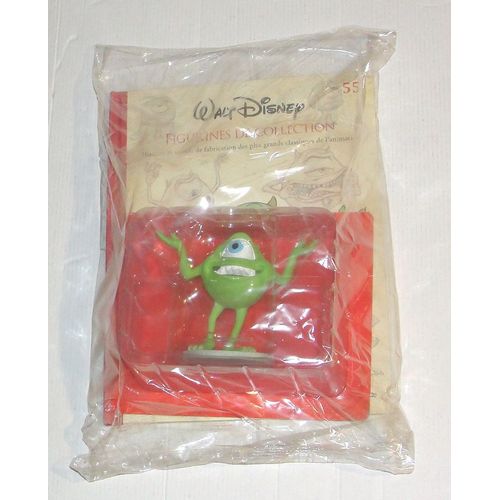 monstre et compagnie Figurine Bob Razowski Disney pixar + Livre Sur Les Secrets Du Personnage Disney hachette