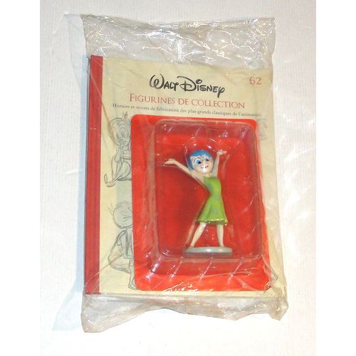 Vice et versa Figurine Joie Disney pixar + Livre Sur Les Secrets Du Personnage N°62 Disney hachette