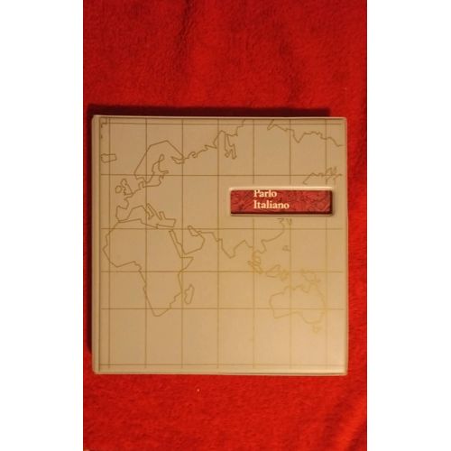 Parlo Italiano Parlons Italien Guide Linguistique Terraphone Method+ 4 Vinyles 45 Tours