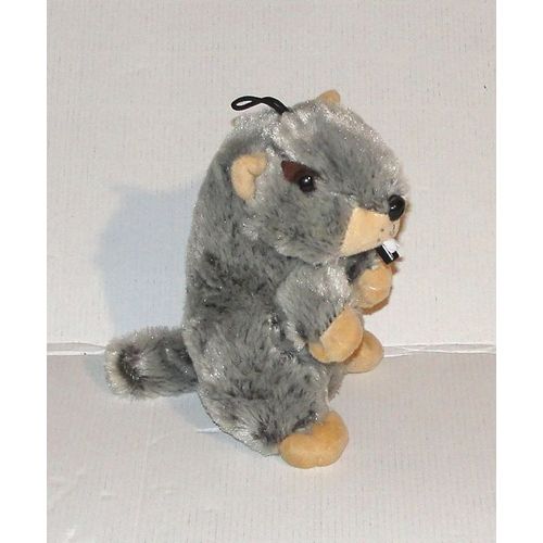Peluche Marmotte Grise Siffleuse Detection Startoy