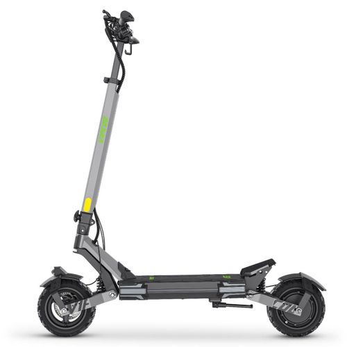 Trottinette Électrique Vipcoo Vs6, 10", Batterie 48 V 18,2 Ah, Verrouillage Nfc, Grise