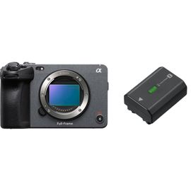 Sony FX3A plein format Cinema Line Boîtier + batterie Sony NP-FZ100 (2280 mAh)