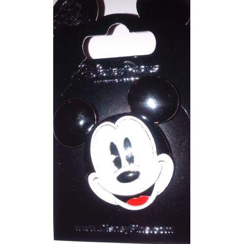 Pins Disney Disneyland Paris: Portrait Tête De Mickey En 3d