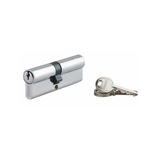 Cylindre de serrure à clé crantée Ecopro nickelé - 40 x 50 - Varié - THIRARD - 00007398