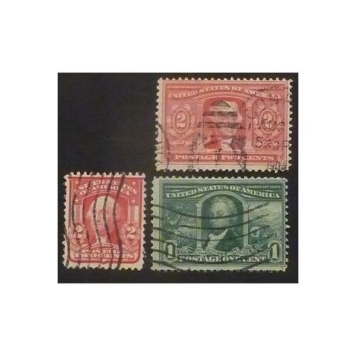 Etats Unis Oblitéré N°158-159-161 Lot De 3 Timbres De 1903