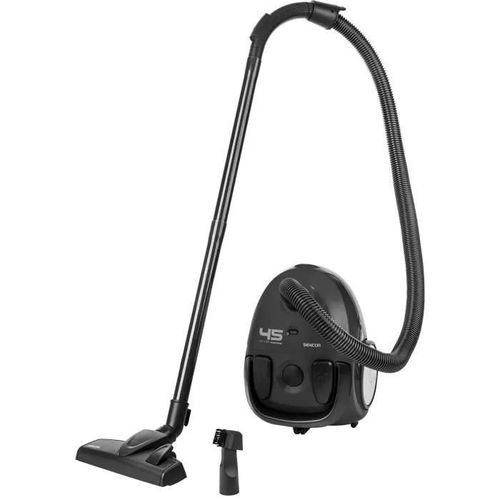 Aspirateur traîneau avec sac - SENCOR - SVC 45BK-EUE3 - Moteur ECO 850 W - 79 dBA - 1.5 L - Noir