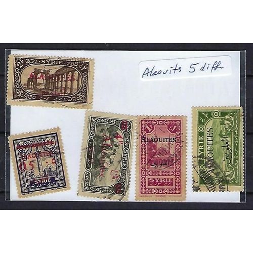 Alaouites 5 Timbres Différents