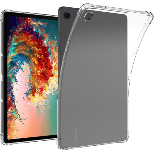 Coque pour Samsung Galaxy Tab A9, Souple TPU Transparent Fin Antichoc Tablette Housse Étui, Etui Antichoc Cover Case Housse de Protection en Silicone Soft TPU Souple-Transparent