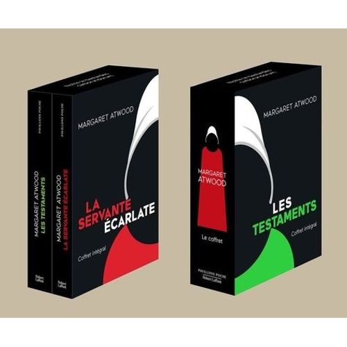 La Servante Écarlate - Les Testaments - Coffret En 2 Volumes, Avec 1 Affiche Et 6 Cartes Postales