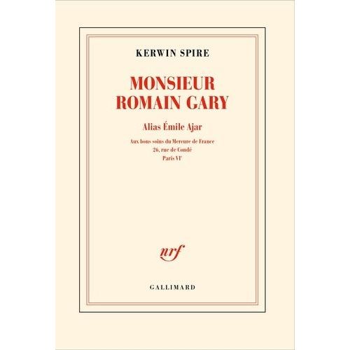 Monsieur Romain Gary - Alias Emile Ajar - Aux Bons Soins Du Mercure De France, 26, Rue De Condé, Paris Vie