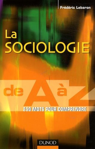 La Sociologie De A À Z