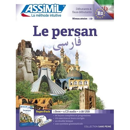 Le Persan, Superpack Débutants Et Faux-Débutants B2 - Avec 4 Cd Audio (1 Clé Usb)