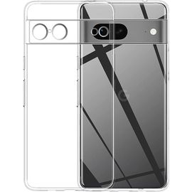 Coque Tpu Transparente Pour Google Pixel 7 (5g) ¿ Protection Antichoc Fine Et Souple, Bords Surélevés, Compatible Charge Sans Fil