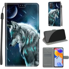 Etui Coque Xiaomi Redmi Note 11 Pro 5g Global, Antichoc Housse Note 11 Pro Global Cuir Pu Portefeuille Etui Avec [Fentes Pour Cartes] Coque Pour Note 11 Pro+ 5g (India) / Note 11e Pro