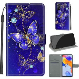 Etui Coque Xiaomi Redmi Note 11 Pro 5g Global, Antichoc Housse Note 11 Pro Global Cuir Pu Portefeuille Etui Avec [Fentes Pour Cartes] Coque Pour Note 11 Pro+ 5g (India) / Note 11e Pro