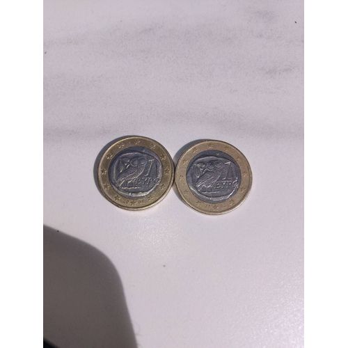 "Lot De 2 Pièces Rares De 1€ – Collection Numismatique"