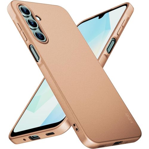 Étui Tpu Souple Ultra-Mince Pour Samsung Galaxy A16 5g ¿ Coque Antichoc Et Anti-Rayures, Découpes Précises Et Bords Surélevés ¿ Or