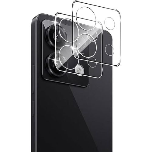 Lot De 2 Protections En Verre Trempé Pour Objectif Caméra Xiaomi Redmi Note 13 5g ¿ Ultra-Fin 0,3 Mm 9h Anti-Traces Et Anti-Reflets