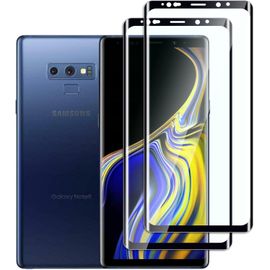 Lot De 2 Verres Trempés Pour Samsung Galaxy Note 9 - Ultra Hd 99,99% Transparence, 0,33 Mm, Dureté 9h, Antirayures, Sans Bulles, Pose Facile