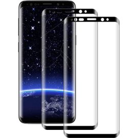 Lot De 2 Verres Trempés Haute Résistance Pour Samsung Galaxy S9+ - Couverture Totale, Sans Bulles, Anti-Rayures