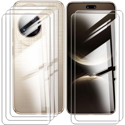 Lot De 5 Verres Trempés 9h Pour Huawei Nova 14 Ultra (6,81"") - Film De Protection Écran Anti-Rayures, Anti-Choc, Anti-Traces, Ultra-Clair, Pose Facile, Sans Bulles