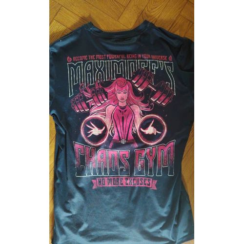 T Shirt Muscle Up Chaos Gym Marvel