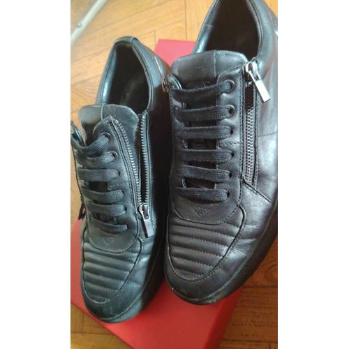 Chaussures Hugo Boss En Cuir Zip Taille 42