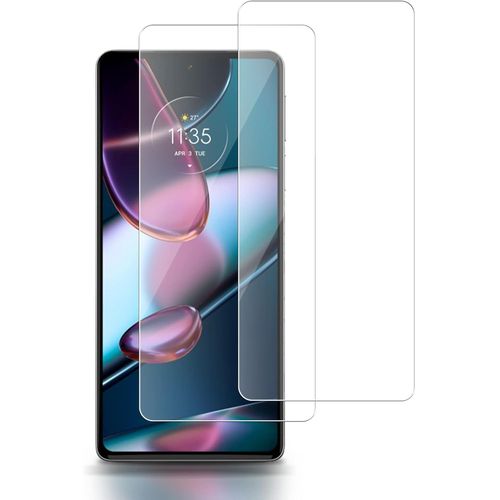 Pack 2 Verres Trempés Compatibles Motorola Edge 30 Pro - 9h, 0,25 Mm Ultra-Fin, Haute Transparence, Anti-Rayures & Anti-Traces, Pose Sans Bulles