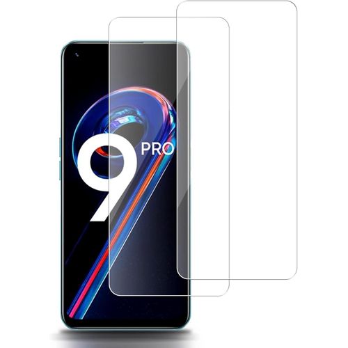 Pack 2 Verres Trempés Pour Realme 9 Pro - Protection Écran 9h Ultra-Fin 0,25 Mm Hd Anti-Rayures Sans Bulles Hydrophobe & Oléophobe