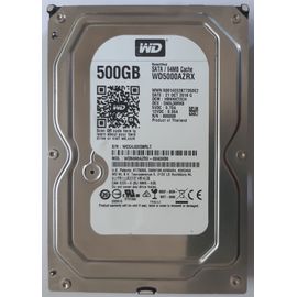 Disque dur WESTERN DIGITAL 500 Go WD5000AZRX-00A3KB0 5400pm/64Mo