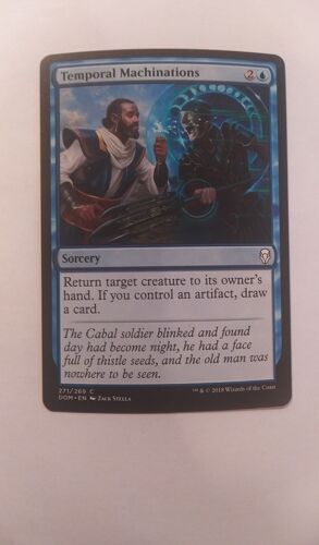Temporal Machinations // Machinations Temporelles (Dominaria)